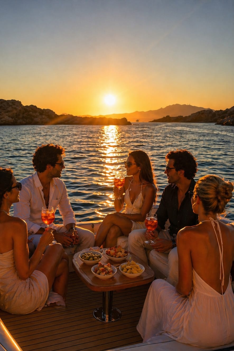 Aperitivo al tramonto